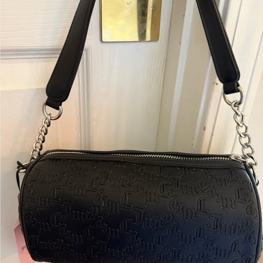 NWT Juicy Couture String of Pearls Roll Bag